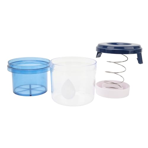 UPALDHOU Joghurtkäsehersteller Griechischer Joghurtsieb Wiederverwendbarer Joghurt Molke -Separator mit 1100 Ml Transparentem Behälter Feinem Mesh Filter für Häusliche Küche Dicke Cremige Joghurt von UPALDHOU