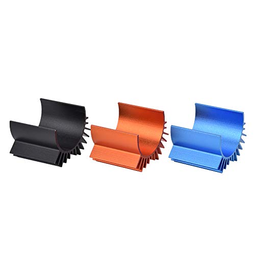 UPALDHOU Langlebige Metallkühlungsflossen -Kühlkörper für RC -Motor, Verhindern Effektiv Überhitzung, Einfache Installation, 3pcs für RC Modellauto Car Enthusiasten von UPALDHOU
