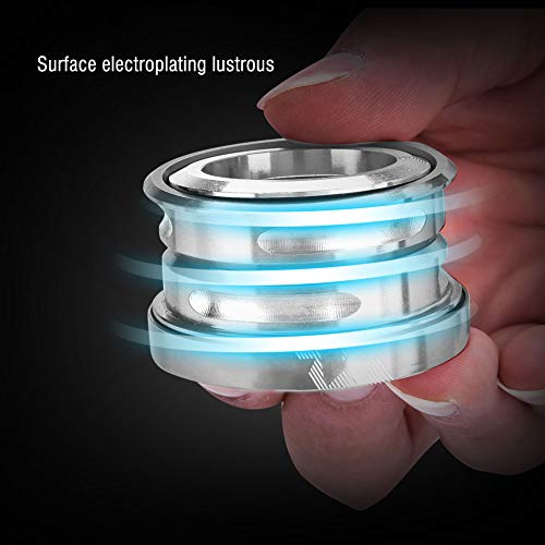 UPALDHOU Meijun 44 Mm Internes Lager Headset Flexible Rotation Großer Schmiereffekt für die Meisten Fahrradmodifikation (Silver) von UPALDHOU
