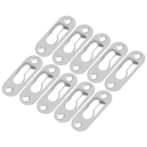 UPALDHOU Metall Bildhänger Stark 40 PCs Silberton Schlüssellochverschluss für Bilderrahmen Hängen Wand Innenräume UPALDHOU Metall Bildhänger Stark 40 PCs Silberton Schlüssellochverschluss für Bilderrahmen Hängen Wand Innenräume von UPALDHOU