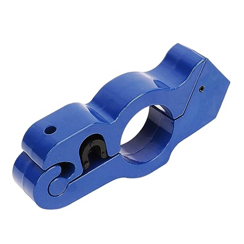 UPALDHOU Motorradgriff Gasrock Zuverlässige 2 Tasten Aluminiumlegierung Gasgriff mit Dichtungen, Anti -Rost -Anti Pry Sicherheitsschloss für Modelle mit Griffen Bis zu 1,5 Zoll (BLUE) von UPALDHOU