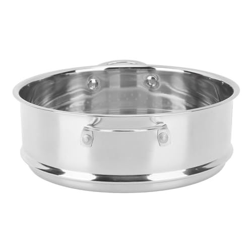 UPALDHOU Nachhaltiger Dampfkorb -Einsatz für Dämpfende Sandwiches und Gemüse mit Drainnet Einfach zu Machen (Silver) von UPALDHOU