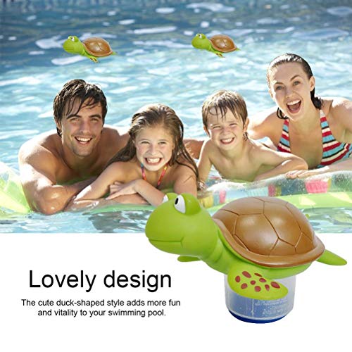 UPALDHOU Pool -Chlor -Spender Schwimmender Chlortablettenhalter mit 14 Entlüftungslöchern Verstellbare Freisetzung für Pools Whirlpools Spas Fountains (Bildzahlung) von UPALDHOU