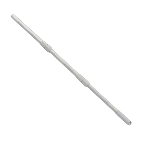 UPALDHOU Poolreiniger Teleskopstange Starke Aluminiumlegierung Griff Lebensrettend für Einfache Schwimmbad und Wartung, Langlebiges Material für Lange Lebensdauer (mit Aufhängeloch 64,5 cm/2,5 Zoll) von UPALDHOU
