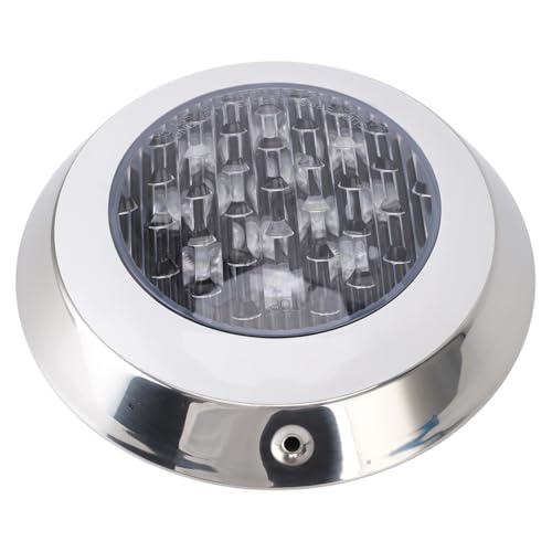 UPALDHOU Professionelles Warmes Licht -Eintauchpol -Licht mit Multifunktionalem Design, Hohe Wasserdichte Qualität für den Swimmingpool Teich (12W) von UPALDHOU