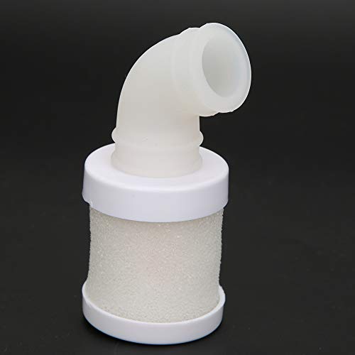 UPALDHOU RC -Modellluftfilterfirma Anschluss Leichter Filter für HSP 1/8 94087 94762, Gelbanpassung für HSP 1/8 94087 (WHITE) von UPALDHOU