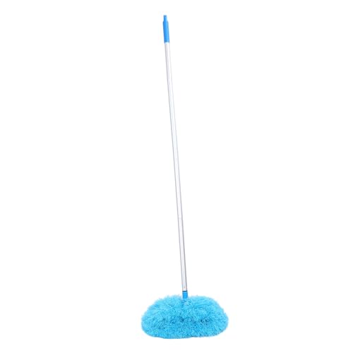 UPALDHOU Runde Duster 140 Cm Staubentfernungstrom 360 -Grad -Rotation Multifunktionales Waschabdeckventilator für Hohe Decken für Hohe Decken (BLUE) von UPALDHOU