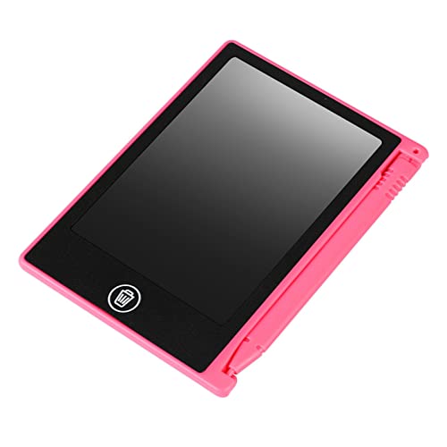 UPALDHOU Schreibbrett Zeichenbrett für Kinderkids 4,5 -Zoll -LCD Handschrift Tablet Erinnerung, Schwarz (Rot) von UPALDHOU