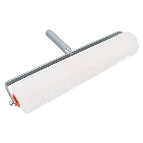 UPALDHOU Self -Leveling Disaming Spike Roller Eliminiert Effiziente Blasen für Zementbauwerkzeuge, Nylonwalze für -Floor Flugzeug, Aluminiumlegierungsrahmen für Hohe Effizienz, 28 Mm Selbstniveau UPALDHOU Self -Leveling Disaming Spike Roller Eliminiert Effiziente Blasen für Zementbauwerkzeuge, Nylonwalze für -Floor Flugzeug, Aluminiumlegierungsrahmen für Hohe Effizienz, 28 Mm Selbstniveau von UPALDHOU
