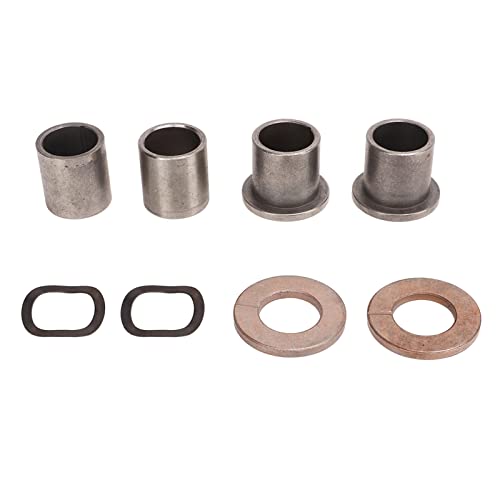 UPALDHOU Spindel -Buchsenkit Lentige King Pin Lenkung Knöchel -Buchse Set für Clubauto Fit für DS 1981 und Später Metallmaterial, 4 Buchse 4 Dichtung Inklusive von UPALDHOU