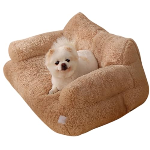 Stylisches Katzenbett für Innen-, Flauschige und Weiche Katzensofa-Bett, Süße Katzenbett-Couch, das für Ultimative Komfort, Doppelseitiges Wrap-Design, Platzsparende, Einfache von UPALDHOU