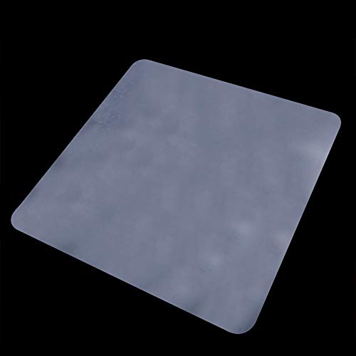 UPALDHOU Transparente PVC -Sitzmatte für Harten Bodenschutz mit Schlupfender Funktion, Home Office Matte (120 * 120) von UPALDHOU