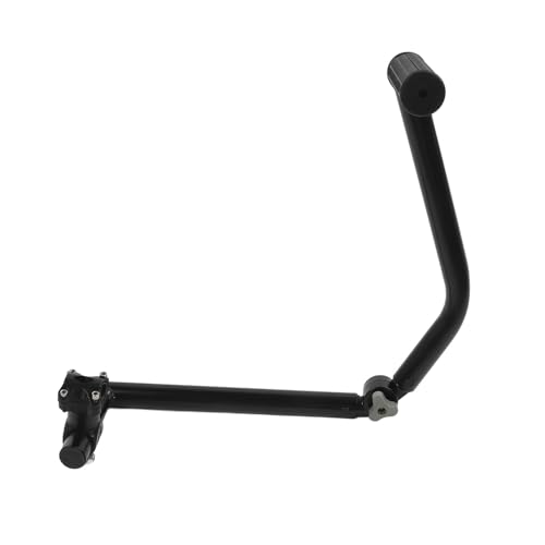 UPALDHOU Trimmer Grip Weededer Griff Grass-Trimmer Griff Einstellbar 0-180 Grad für Rasengartenfarm mit Aluminiumlegierungshalterung. (Black) von UPALDHOU