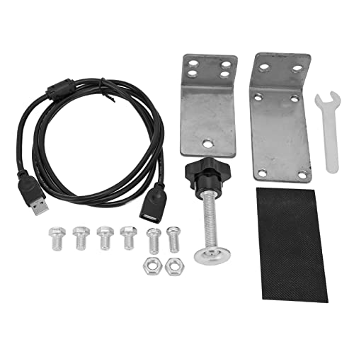 UPALDHOU USB -Handbremse Montagehalterung Handbremsschalter Rennhandbremse für PC -Fenstersystem mit Hoher Starrheit Federkompatible G27 G25 G29 T500 T300 UPALDHOU USB -Handbremse Montagehalterung Handbremsschalter Rennhandbremse für PC -Fenstersystem mit Hoher Starrheit Federkompatible G27 G25 G29 T500 T300 von UPALDHOU