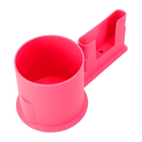 UPALDHOU Universal Kayak Cup Halter Wasserflaschenhalter für 2,5 Bis 3,85 Zoll Becher mit Schlitz (Rot) von UPALDHOU