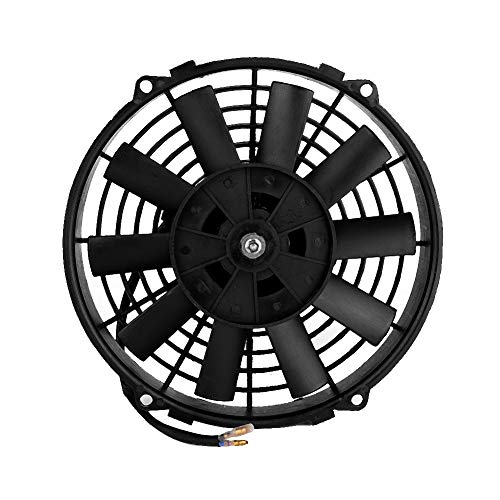 UPALDHOU Universeller Hoher Qualität 12V 80W 9 -Zoll -Auto Kühlventilator für A/C Kühlventilator, Auto Klimaanlagen Lüfter von UPALDHOU