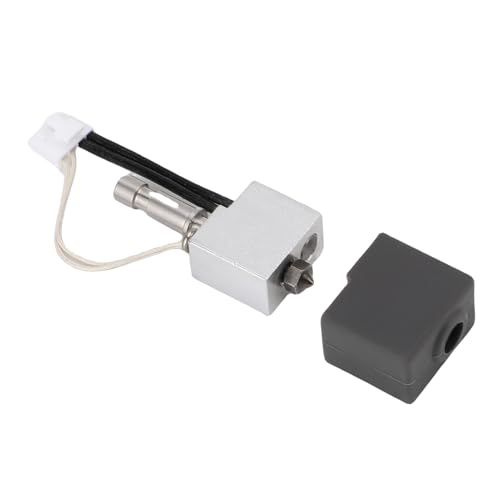 UPALDHOU Vielseitige Düsenoptionen, Hotend -Kit mit Hartem Stahl 0,4 Mm Düsen 3D -Drucker mit 2 Silikonärmel, Einfache Installation und Zuverlässigkeit, Hochgeschwindigkeitsdruck für S1 FDM Drucker von UPALDHOU
