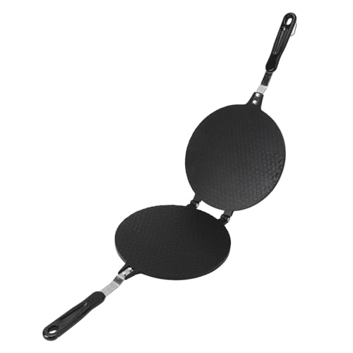 UPALDHOU Waffelkegel Backpfanne Non -Stick Waffelschüsselmaschine für Köstliche Eiskegel und Schalen Breite Anwendungen für Lebensmittelstände und Häuser Aluminium Plastik (Netzstil) von UPALDHOU