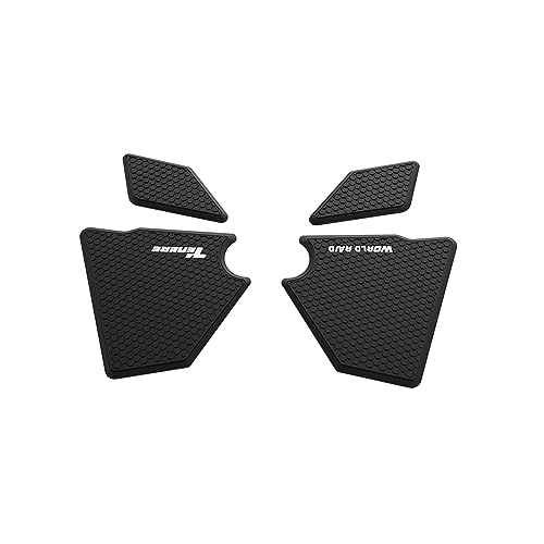 UPIKIT Tankpads, weiche Gummi-Aufkleber, Seitenpolster, Gas-Kraftstoff-Griffaufkleber für Yamaha Tenere 700 World Raid 2022 2023 (Farbe : 4) von UPIKIT