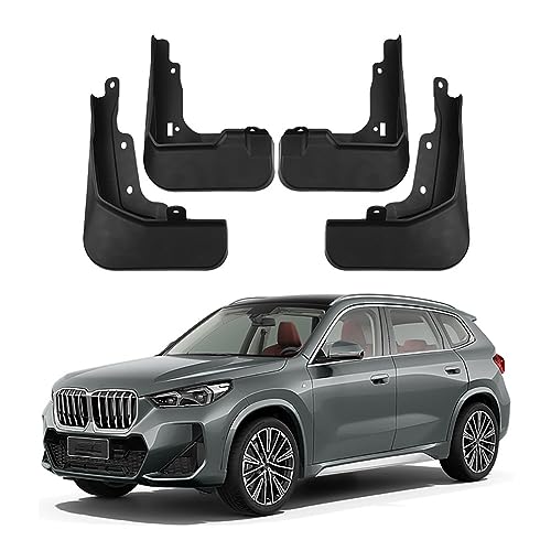 UPIKIT 4 Stück Auto Schmutzfänger Kompatibel mit für BMW X1 M Sport 2023 2024 Spritzschutz Kotflügel Auto-Styling ZubehöR von UPIKIT