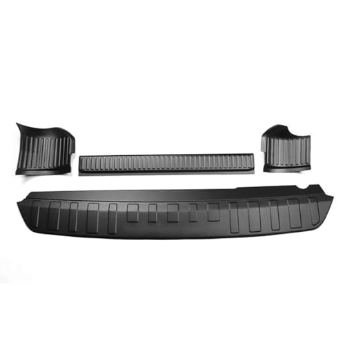 UPIKIT kompatibel mit Auto Edelstahl Ladekantenschutz Stoßstangenschutz Heckstossstange für Land Rover Defend 90 110 2020 2021 2022 2023, Set-A von UPIKIT