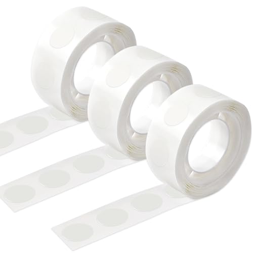 UPINS Klebepunkte, 300 Stück Ballonkleber Klebepunkte, doppelseitig entfernbare Klebebandpunkte für Ballons, Basteln, Dekoration, 15 mm von UPINS