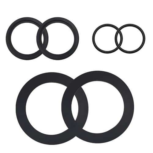 6 Stück 25076RP Unterlegscheibe und Ring Kit O-Ring-Gummi-Unterlegscheibe für 3,8 cm Armaturen für Pool-Plungerventile und Ersatzdichtung – 10745, 10262 und 10255 6 Stück 25076RP Unterlegscheibe und Ring Kit O-Ring-Gummi-Unterlegscheibe für 3,8 cm Armaturen für Pool-Plungerventile und Ersatzdichtung – 10745, 10262 und 10255 von UPIQNG
