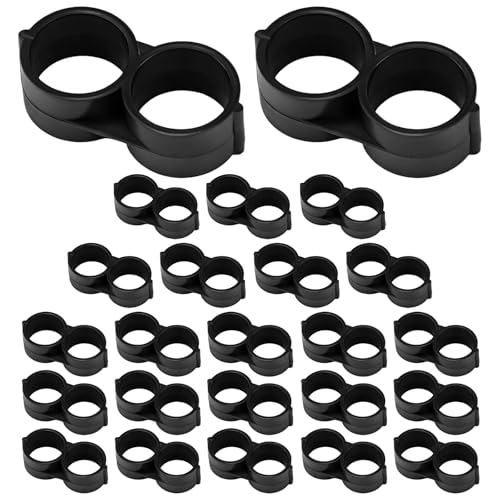 Tropfrohr-Endverschluss, 1,27 cm Tropfbewässerungs-Endverschlüsse, 17 mm, Endkappenstopfen, Armaturen für Garten, Rasen, Terrassensprinklersysteme, 24 Stück Tropfrohr-Endverschluss, 1,27 cm Tropfbewässerungs-Endverschlüsse, 17 mm, Endkappenstopfen, Armaturen für Garten, Rasen, Terrassensprinklersysteme, 24 Stück von UPIQNG