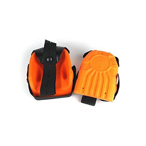 L+D Upixx 2484 PU-Schaum-Knieschoner DIN EN 14404 Leistungsstufe: 2 Orange 1 Paar von UPIXX