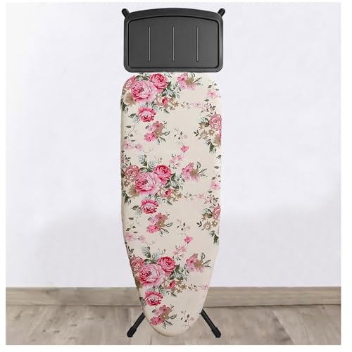 UPKHZF Bügelbrettbezüg, Baumwolle Bügelbezug Universal-bügeltischbezug Für 90x30cm/100x34cm/110x34cm/120x38cm Ersatzbezug Für Bügelbrett Für Dampfbügeleisen von UPKHZF