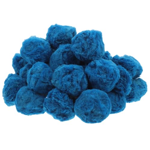 UPKOCH 1 Filterfaserbälle Tragbare Filterbälle Pool Reinigungsmittel Aquariumfilter Schwimmbad Filterball Pool Filterbälle Aquarium Zubehör Fischtank Zubehör Blau von UPKOCH
