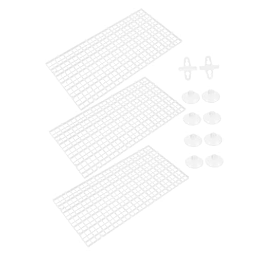 UPKOCH 1 Satz Aquarium Trennwand Teilig Transparent mit Saugnäpfen für Isolation von Fischen Einfache Installation Material Wasserzirkulation von UPKOCH