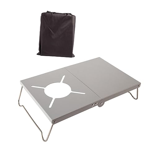 UPKOCH Faltbarer Campingtisch Für Outdoor Picknick Kompakter Klapptisch Für Reisen Strand Und Camping Leicht Und Tragbar von UPKOCH