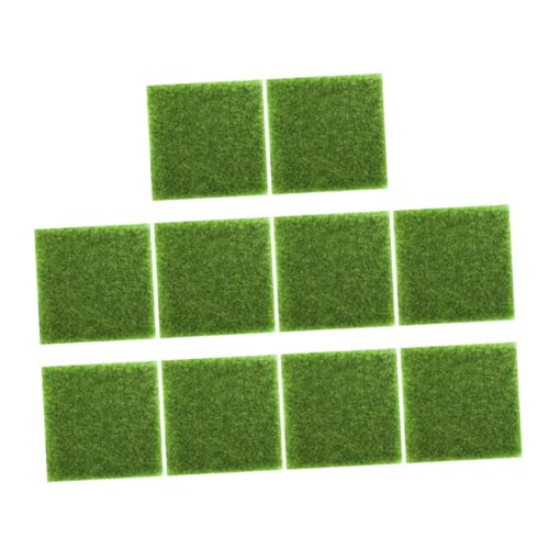 UPKOCH 1 Satz Kunstrasen Grasteppich Im Freien Gefälscht Matten Falsches Gras Rasengras Grasmatte Für Modelleisenbahnen Indoor-Rasen Simulation Grasmatte Fake Gras Pad Grün 10 Stück UPKOCH 1 Satz Kunstrasen Grasteppich Im Freien Gefälscht Matten Falsches Gras Rasengras Grasmatte Für Modelleisenbahnen Indoor-Rasen Simulation Grasmatte Fake Gras Pad Grün 10 Stück von UPKOCH