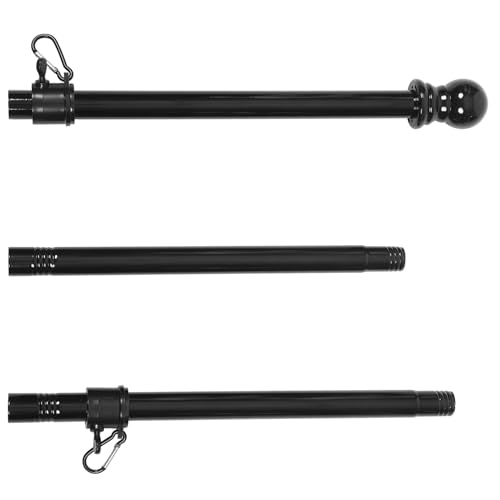 UPKOCH 1 Set Fahnenmast Set Wiederverwendbare Gartenflaggenstange Fahnenmast Für Hof Flaggenständer Außenflaggenhalter Gartenflaggenaufhänger Metallfahnenmast Flaggenständer Für von UPKOCH