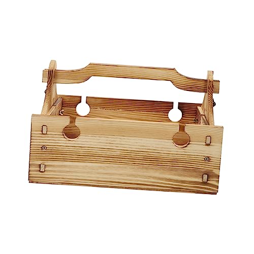 UPKOCH 1 Stück Klapptisch Aus Holz Klappbarer Schreibtisch Büro Essen Strand Tisch Für Den Außenbereich Im Freien Faltbare Tabelle Weiß Picknick Klapptische Kleiner Tisch Falten Tragbar von UPKOCH