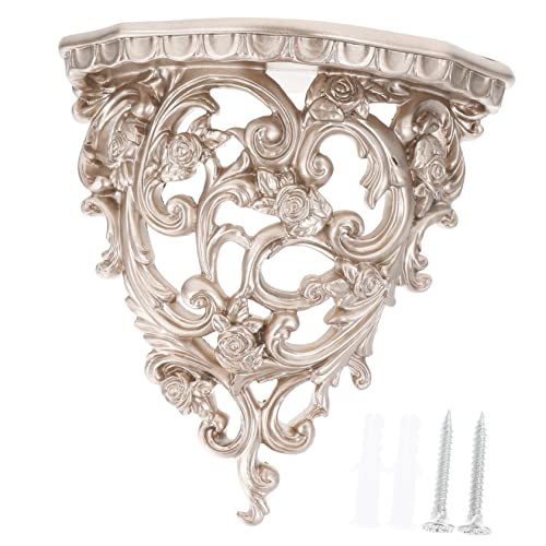UPKOCH 1 Stück Retro -Wanddekoration Vintage- farbig wandmontierte Regale Wohnkultur hohl blumentopfständer Blumentopfregal Wohndekoration Stereoskopisches Blumenregal Harz Golden UPKOCH 1 Stück Retro -Wanddekoration Vintage- farbig wandmontierte Regale Wohnkultur hohl blumentopfständer Blumentopfregal Wohndekoration Stereoskopisches Blumenregal Harz Golden von UPKOCH