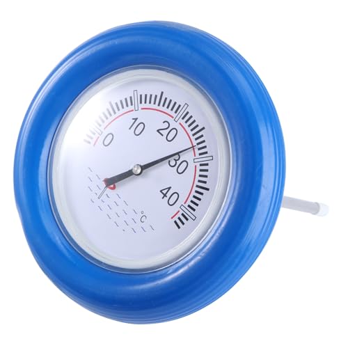 UPKOCH 1 Stück Schwimmendes Poolthermometer Messgerät für Wasser Temperatur Geeignet für Schwimmbäder Spas Aquarien und Teiche Präzise Messung Große Einfach Abzulesen von UPKOCH