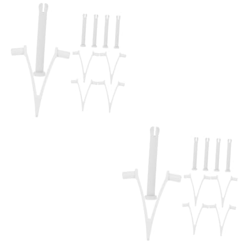 UPKOCH 10 Sätze Pool V Clips Set Ersatzclips für Schwimmbad Skimmernetze und Bürsten Installieren Langlebig und Kompatibel mit Standard Poolstangen von UPKOCH