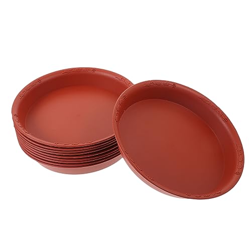 UPKOCH 10 Stück Blumentopf Tabletts Pflanztöpfe Pflanzenschalen Untersetzer Blumentöpfe Blumentopf Untersetzer Blumentopf Tabletts Pflanzenschalen Zum Auffangen Von Wasser von UPKOCH