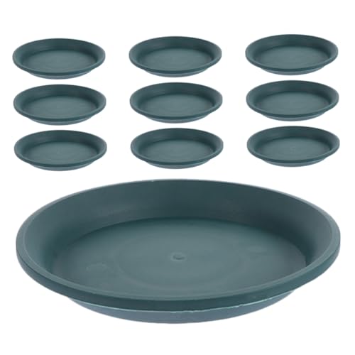 UPKOCH 10 Stück Pflanzenuntersetzer Aus Kunststoff Blumentopf Wasserfänger Für Den Innenbereich Robuste Tropfschalen Pflanzgefäßbehälter Bonsai Basis Für Pflanzgefäße Im Freien von UPKOCH