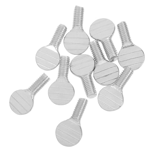 UPKOCH 10 Stück Teiliges Edelstahl Daumenschrauben für Heißluftfritteuse und Elektrobackofen Wiederverwendbare Grillspieß Schrauben mit Sicherem Halt Einfache Befestigung Vielseitiges UPKOCH 10 Stück Teiliges Edelstahl Daumenschrauben für Heißluftfritteuse und Elektrobackofen Wiederverwendbare Grillspieß Schrauben mit Sicherem Halt Einfache Befestigung Vielseitiges von UPKOCH