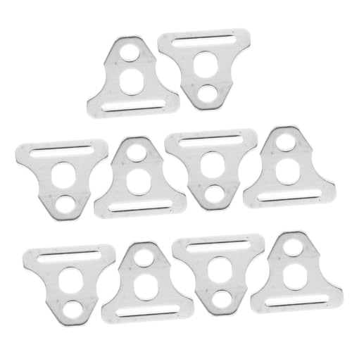 UPKOCH 10 Stück Teiliges Leichte Aluminium dreiecksspanner für Zeltseile Windfeste rutschfeste Schnurspanner für Camping Robuste Tragbare Zeltleinenspanner für Outdoor aktivitäten UPKOCH 10 Stück Teiliges Leichte Aluminium dreiecksspanner für Zeltseile Windfeste rutschfeste Schnurspanner für Camping Robuste Tragbare Zeltleinenspanner für Outdoor aktivitäten von UPKOCH