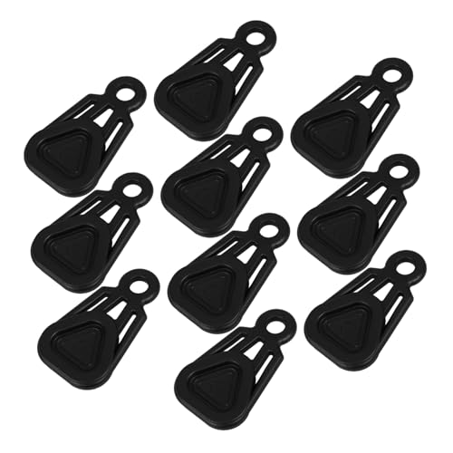 UPKOCH 10 Stück Teiliges Planen Clips Set mit Rundem Verriegelungsring Stabile Wetterfeste Zelt Markisen klammern für Camping Outdoor Garten Einsetzbar Temperaturbeständig von UPKOCH