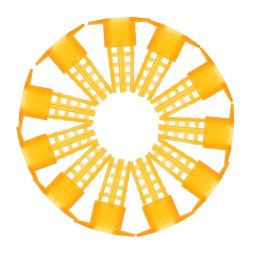 UPKOCH 100 Stück Imkereizubehör Bienenkönigin käfig Schutzabdeckung aus Robustem Kunststoff Bienenzucht Werkzeug Bienenzubehör Bienenkäfig Schutz für Imker von UPKOCH