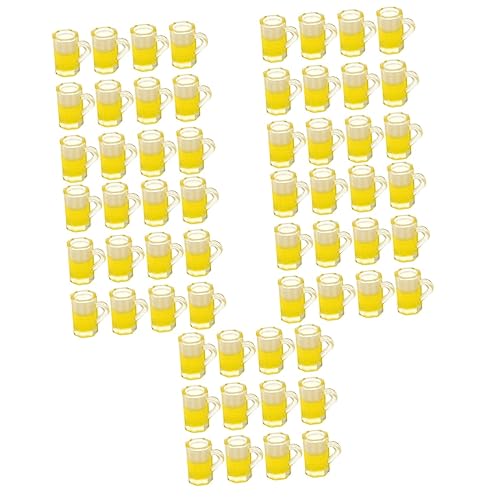 UPKOCH 100stücke Miniatur Bierkrüge Mini Beer Mugs Für Puppenhäuser -landschaften Und Desktop-dekorationen Zubehörteile Für Mini-räume von UPKOCH