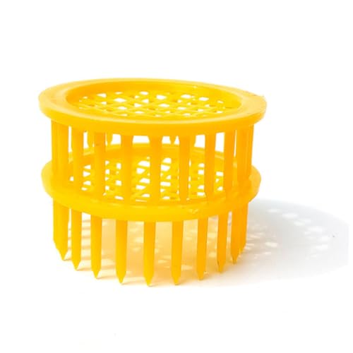 UPKOCH 12 Stück Teiliges Kunststoff bienenkäfig Bienenzucht Werkzeug für Imker Isolierend und Schützend Geeignet zum Fangen Transportieren und Aufziehen von Bienen Gelb UPKOCH 12 Stück Teiliges Kunststoff bienenkäfig Bienenzucht Werkzeug für Imker Isolierend und Schützend Geeignet zum Fangen Transportieren und Aufziehen von Bienen Gelb von UPKOCH