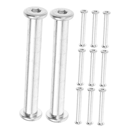 UPKOCH 12 Stück Teiliges Patio Sonnenschirm Schrauben aus Metall Ersatzteile für Handgriff Befestigung rutschfeste Installation Langlebige Outdoor Sonnenschirm Komponenten für Garten und von UPKOCH