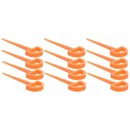 UPKOCH 12 Stück Zeltnägel Robuste D Förmige Erdnägel für Camping Wiederverwendbar für Zelte Pavillons und Strandschutz Orange UPKOCH 12 Stück Zeltnägel Robuste D Förmige Erdnägel für Camping Wiederverwendbar für Zelte Pavillons und Strandschutz Orange von UPKOCH