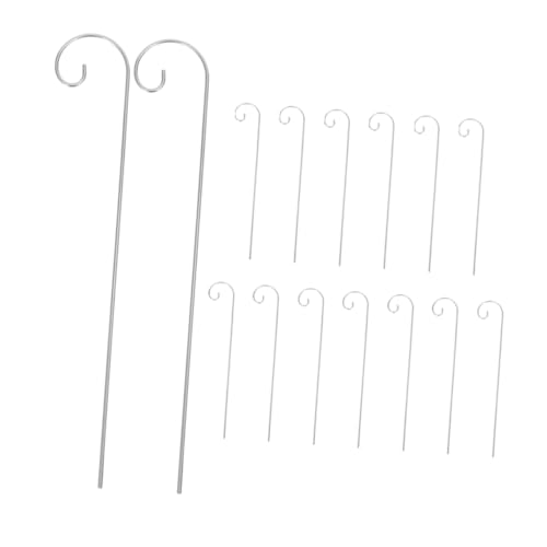UPKOCH 15 Stück Teiliges Outdoor Shepherd Hooks aus Wetterbeständigem Metall Robuste Gartenstecker für Pflanzenetiketten Laternen und Gartenornamente Eleganter Gartendekor Vielseitig für UPKOCH 15 Stück Teiliges Outdoor Shepherd Hooks aus Wetterbeständigem Metall Robuste Gartenstecker für Pflanzenetiketten Laternen und Gartenornamente Eleganter Gartendekor Vielseitig für von UPKOCH